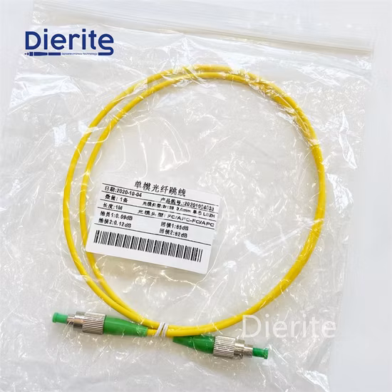 Corde de brassage optique duplex multimode de cavalier de fibre 50/125 Om3 LC au connecteur de LC