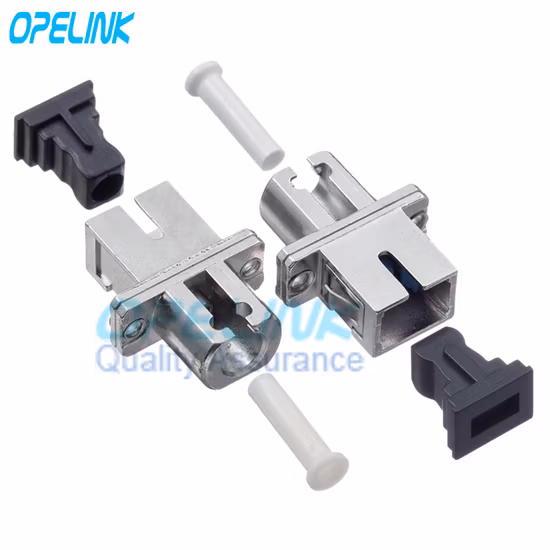 Adaptateur fibre optique Sc, LC, FC Duplex, Simplex, Quadruple, Sm/mm